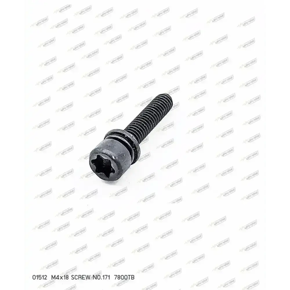 01512 SCREW M4x18 NO.171 7800TB (ใช้4ชิ้น)