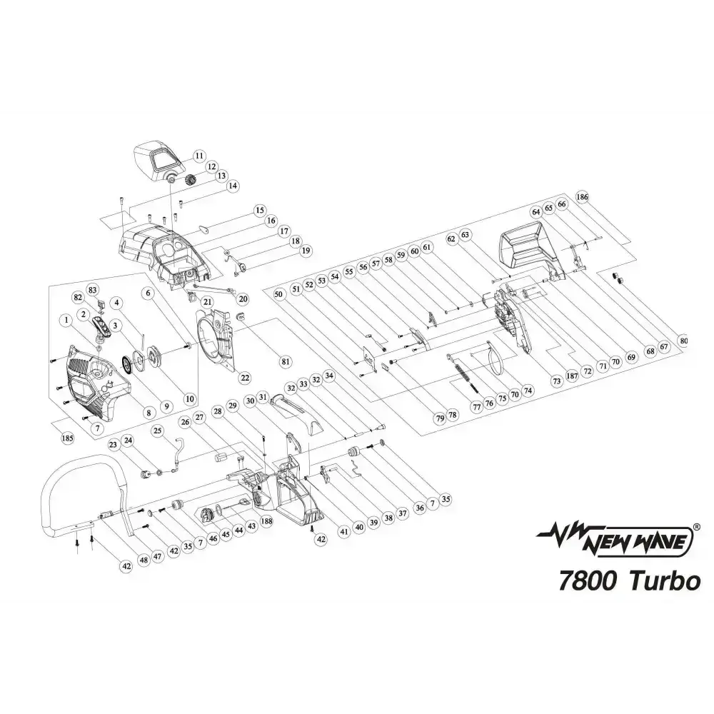 05050 Flywheel NO.193 7800TB (SET)