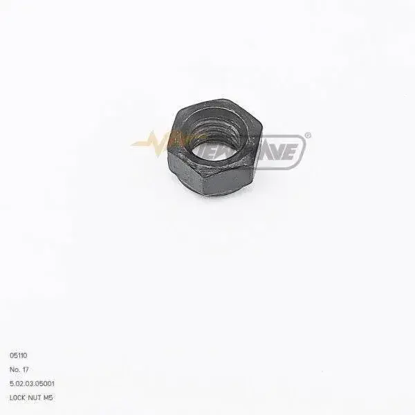 05110 LOCK NUT M5 No.17 Atom