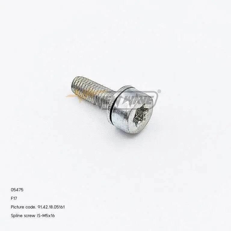 05475 สกรูสไปน์ IS-M5×16 9800 F17