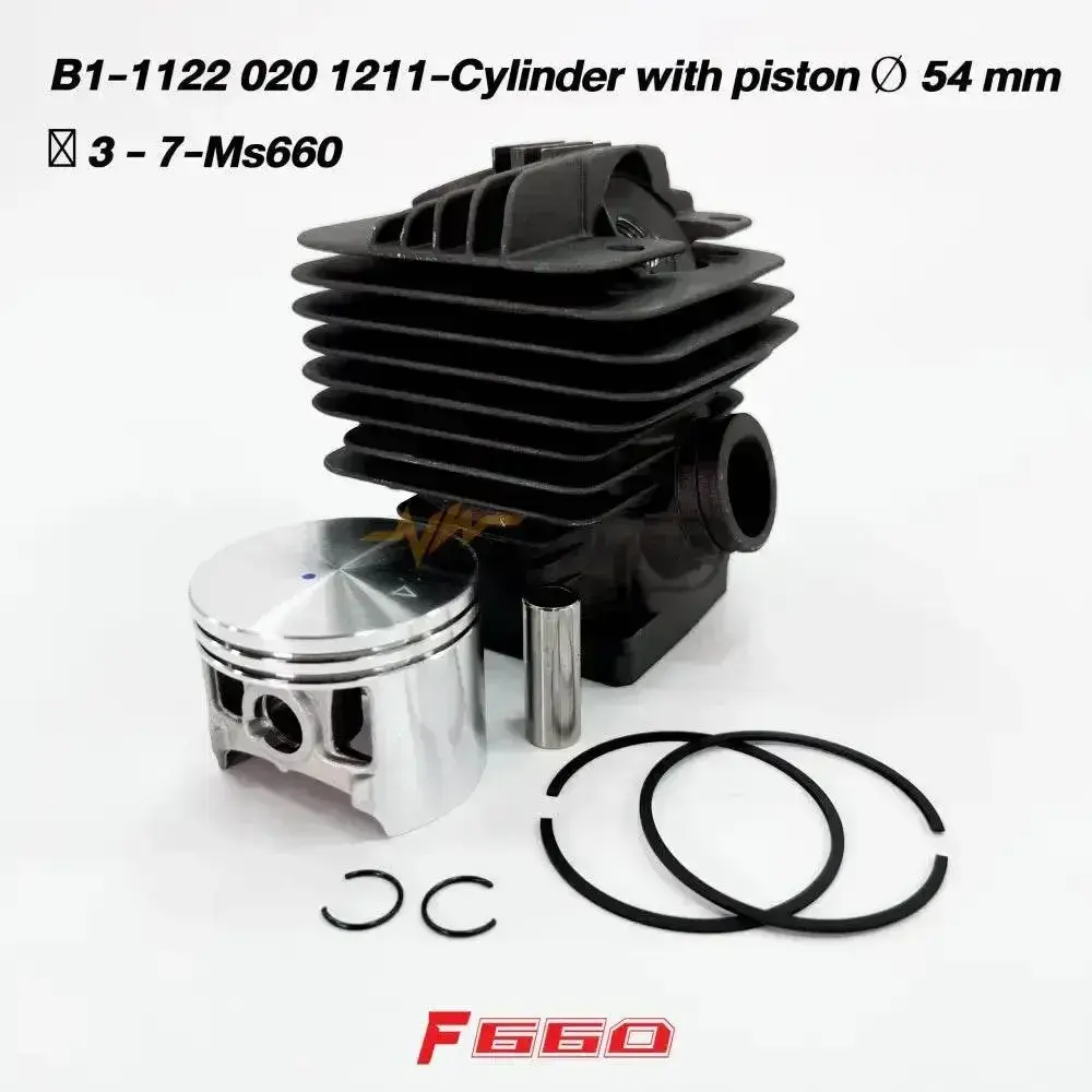 B1-1122 020 1211-Cylinder with piston O 54 mm X 3 - 7-Ms660