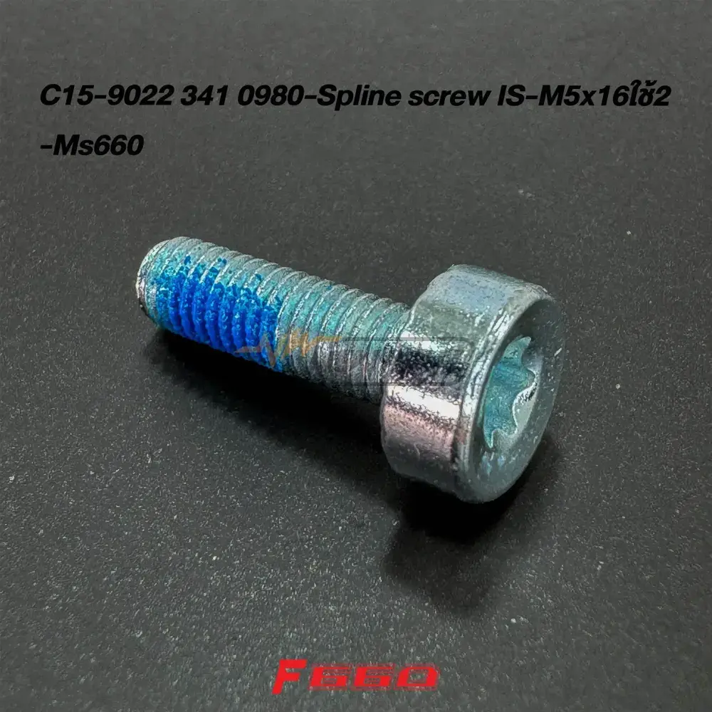 C15-9022 341 0980-Spline screw IS-M5x16182 -Ms660