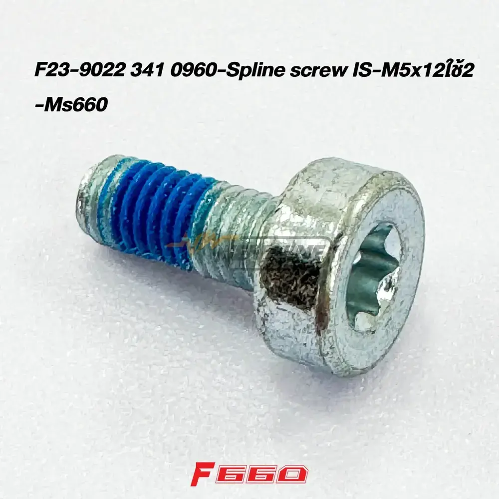 F23-9022 341 0960-Spline screw IS-M5x12172 -Ms660