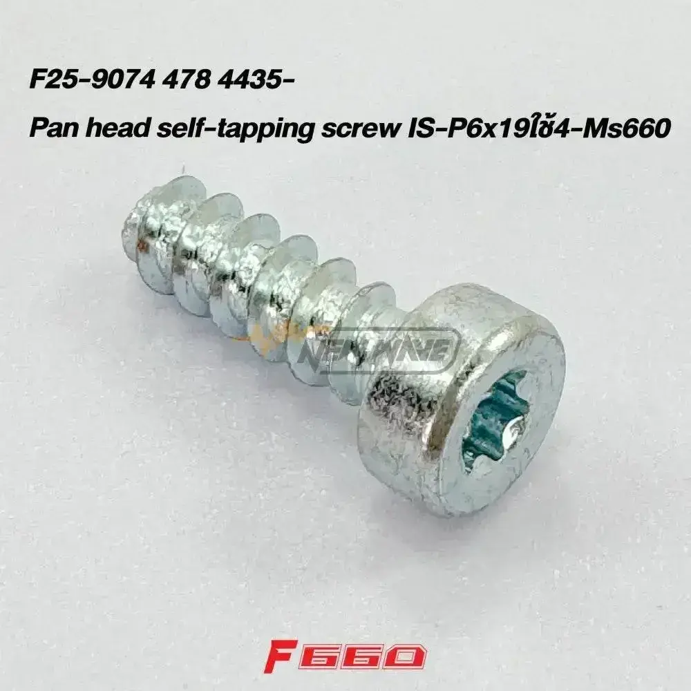 F25-9074 478 4435- Pan head self-tapping screw IS-P6x19174-Ms660
