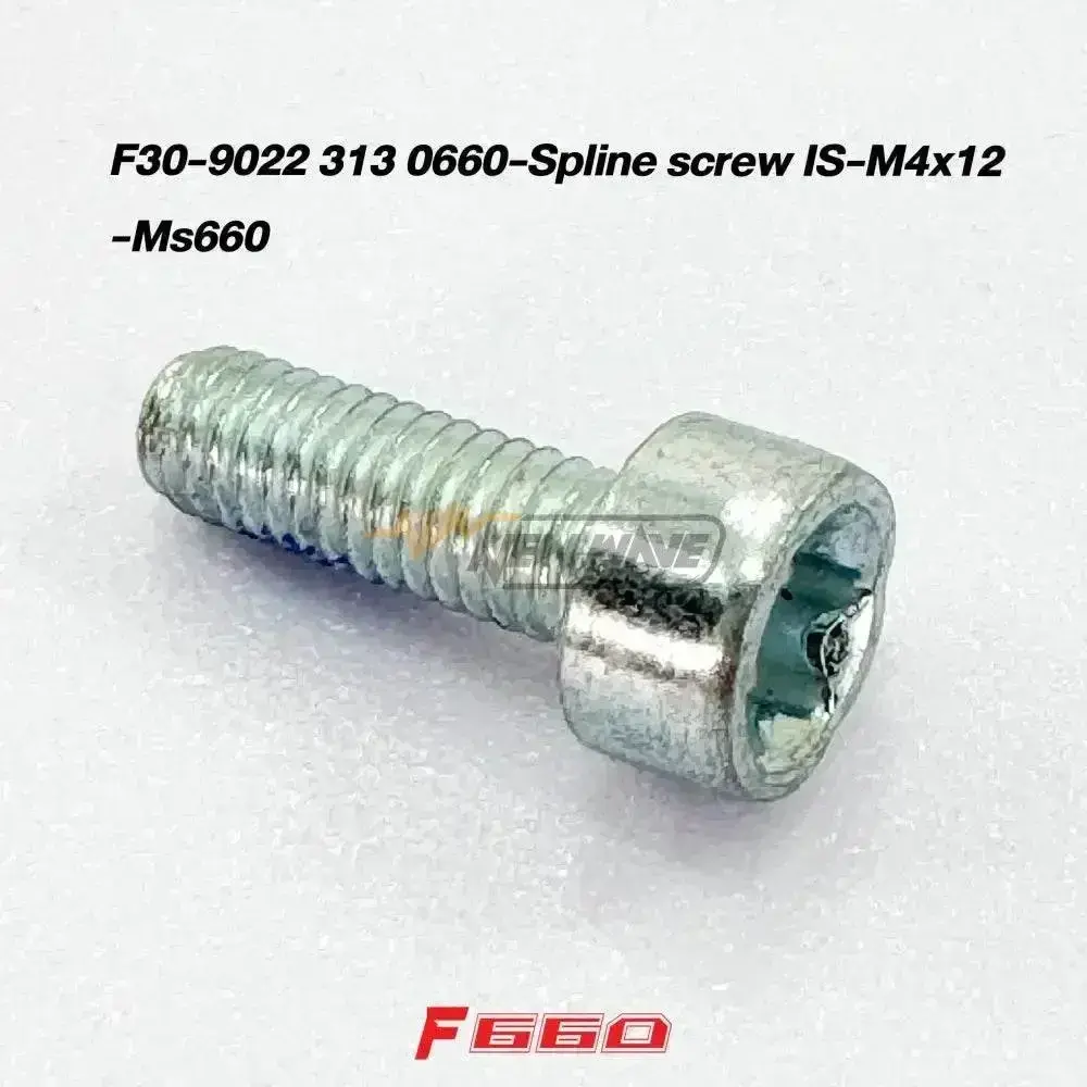 F30-9022 313 0660-Spline screw IS-M4x12 -Ms660