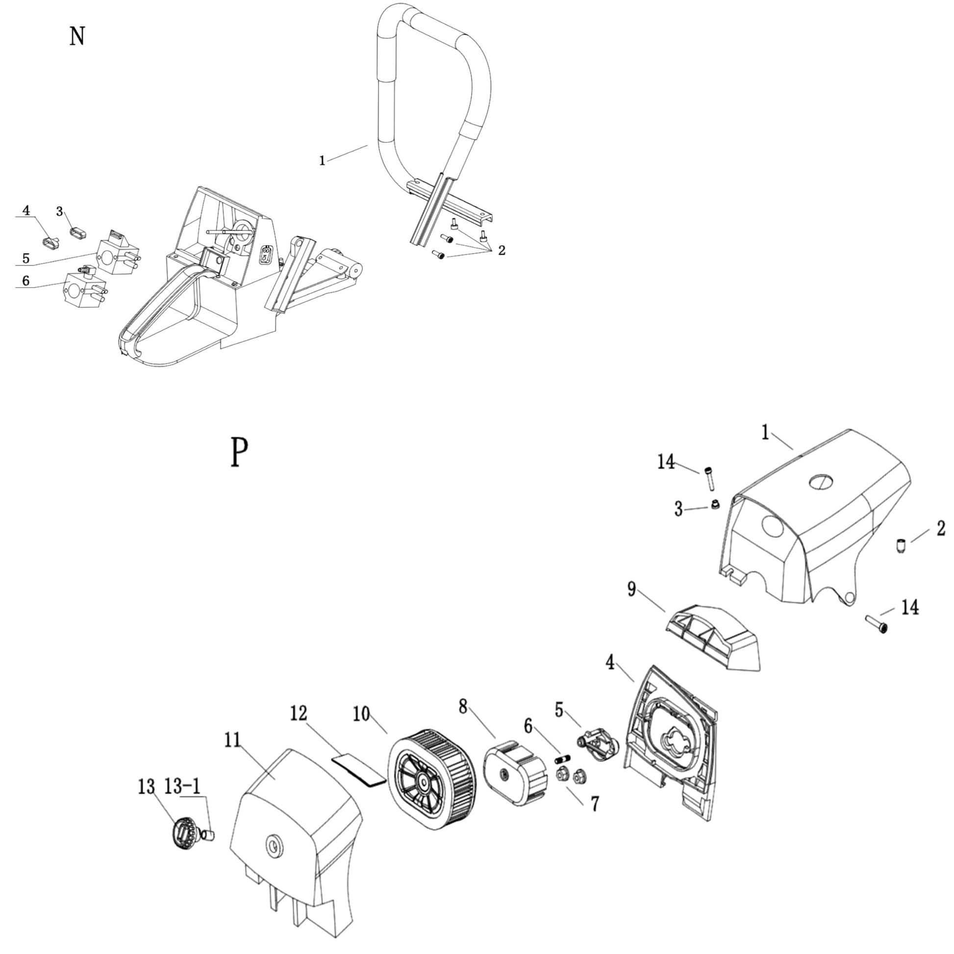 05501 Wiring Harnesses 9800 J2 - GUCUT