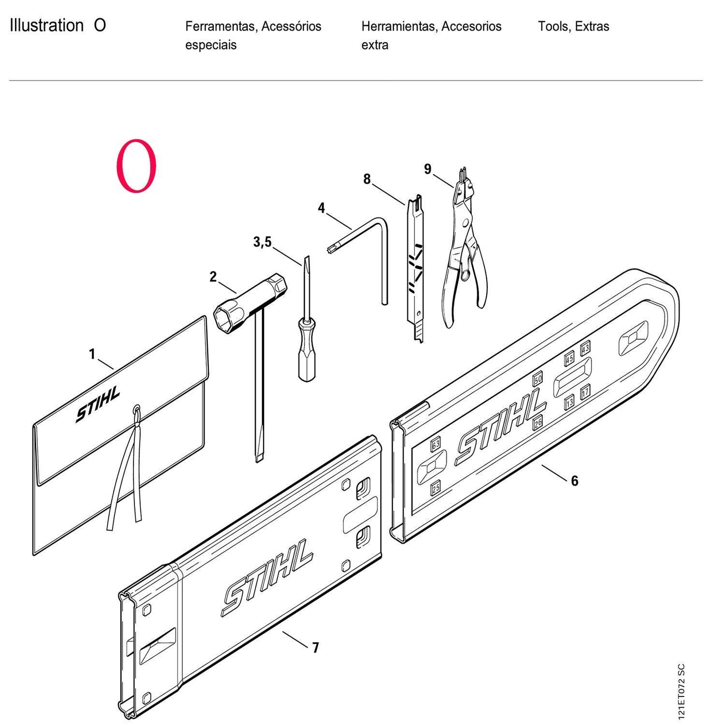 00596 ชุดเร่งโซ่ MS381 - GUCUT