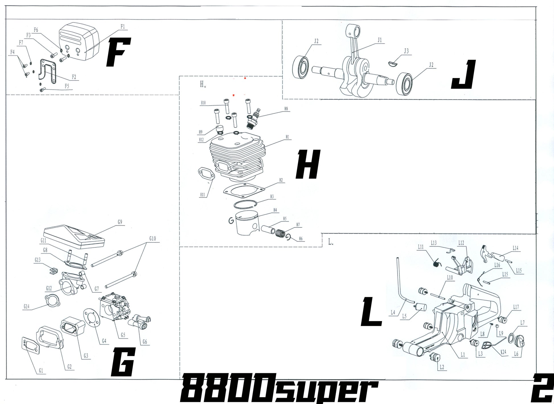 04577 screw 8800SP A12 - GUCUT