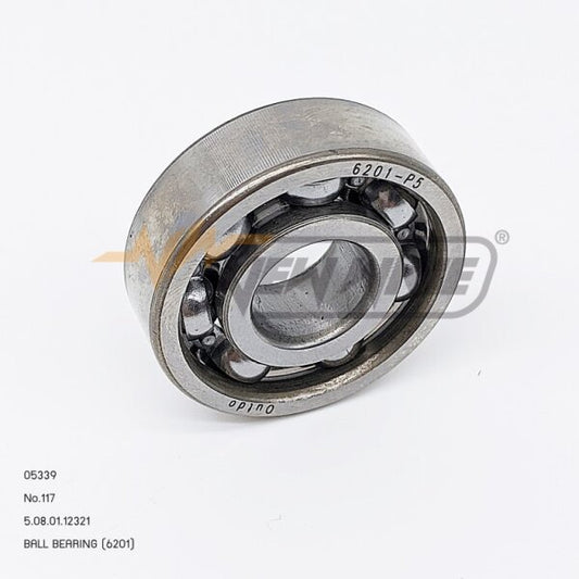 05339 No.117 BALL BEARING (6201) 2 MINI-ONE #ใช้ 2 ชิ้น - GUCUT