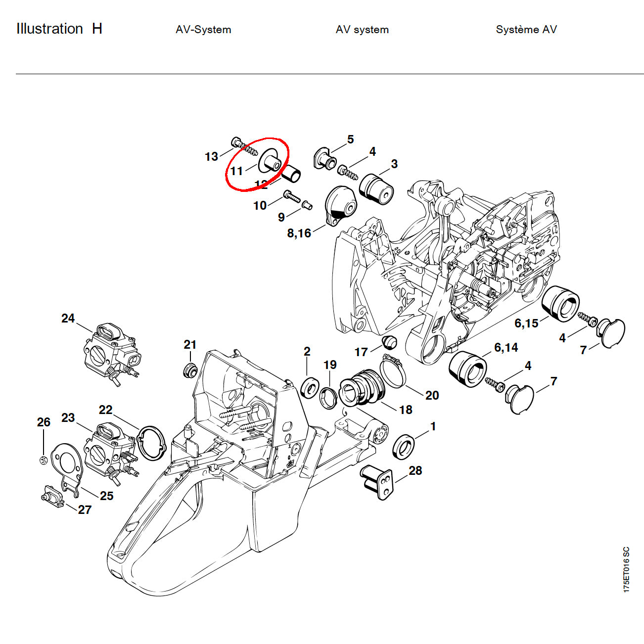 05804 SLEEVE H11 MS440