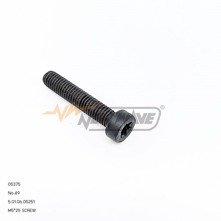 05375 SCREW 5x25 NO.49 7800TB (ใช้6ชิ้น) - GUCUT