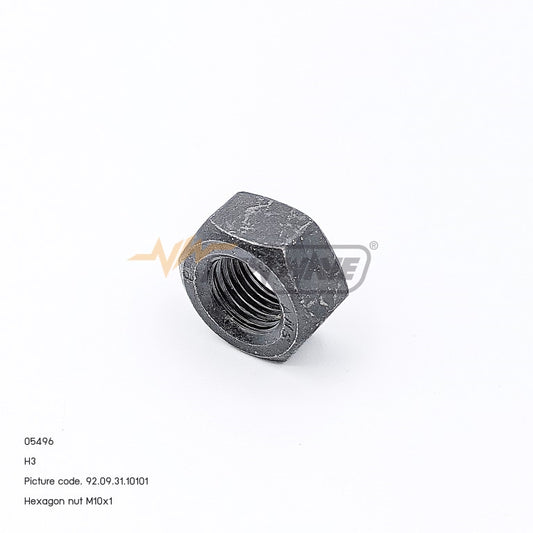 05496 H3 Hexagon nut M10×1 9800 SUPER