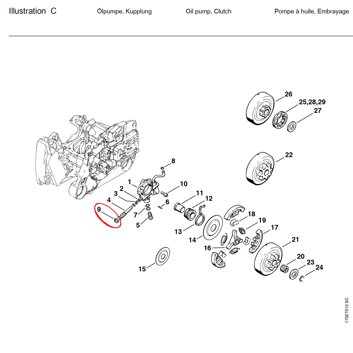 05765 PLUG C9 MS440