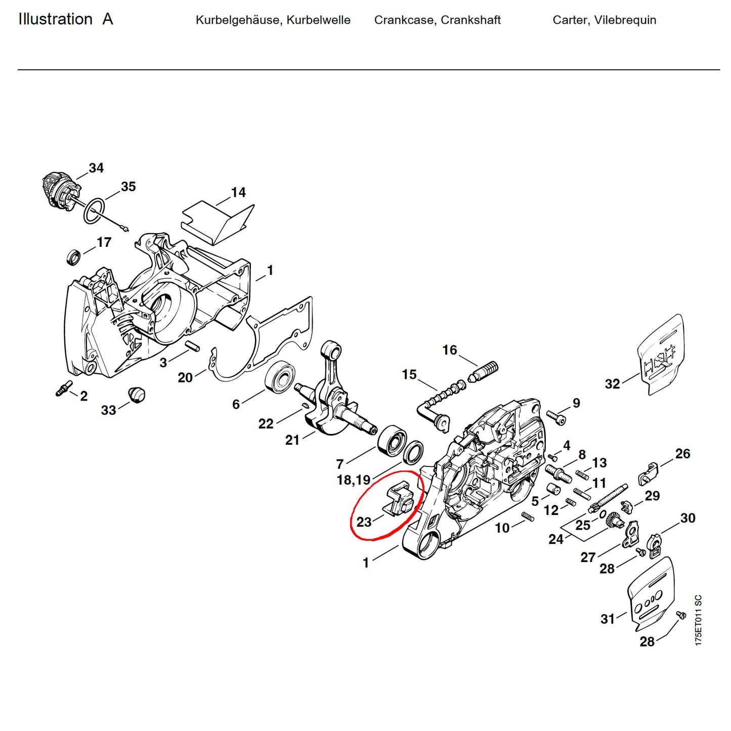 05740 STOP BUFFER A23 MS440